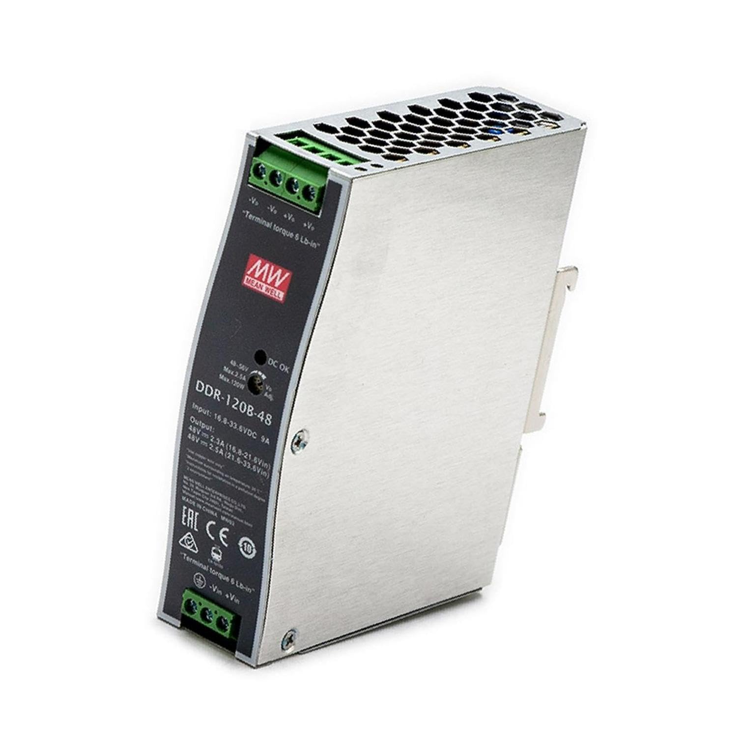 Amazon.com: MEAN WELL DDR-120B-48 120W DIN Rail DC/DC Converter O